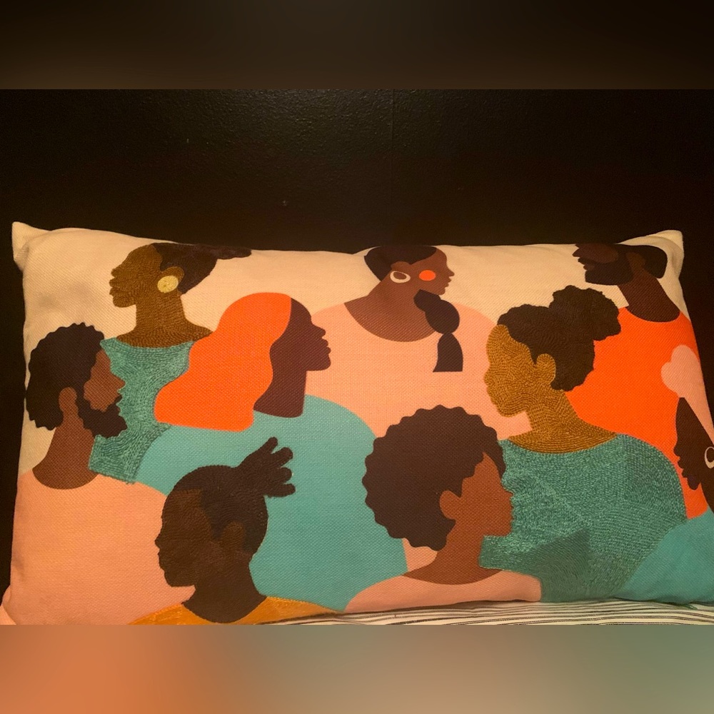 Multicultural Accent Pillow